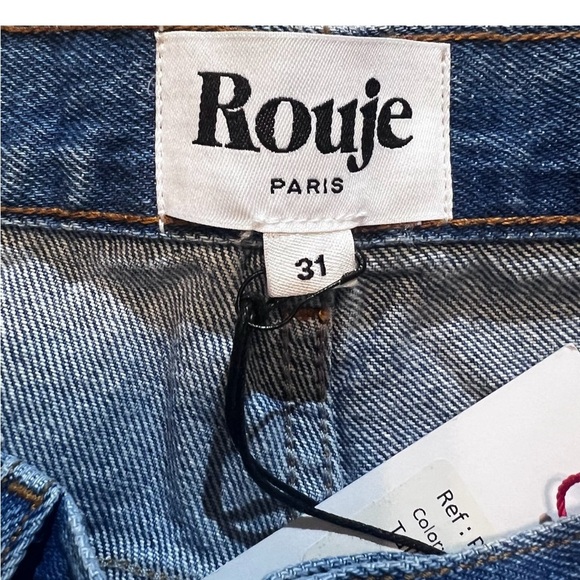 ROUJE Paris Marais Jeans in Indigo Double stone (Rouje size) 31 New with tags! - Picture 6 of 9